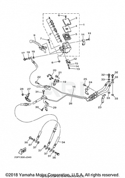 FRONT MASTER CYLINDER