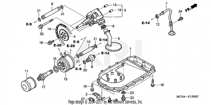 OIL PUMP + OIL PAN