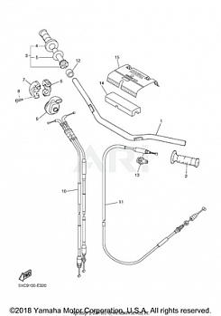 STEERING HANDLE CABLE