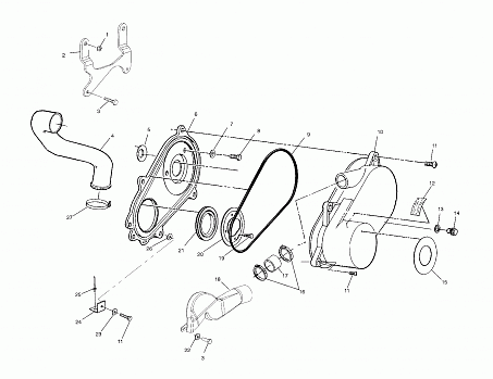 CLUTCH COVER - A03CL50AA (4975687568C06)