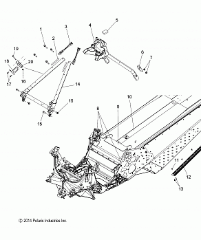 CHASSIS, CHASSIS ASM. and OVER STRUCTURE - S18CFF5BSL/BEL (49SNOWCHASSISFRT215550155)