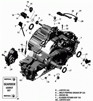 Gear Box And Components - 420686758 - BASE