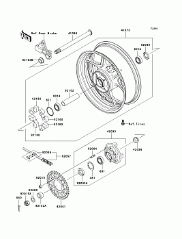 Rear Wheel/Chain