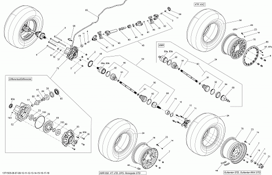 Drive System, Rear _13T1511