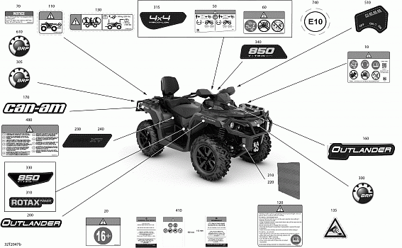 Decals - XT