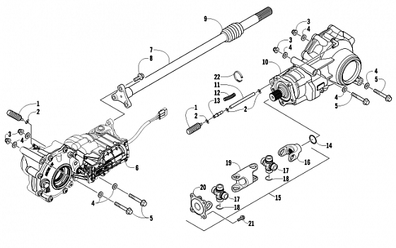 DRIVE TRAIN ASSEMBLY