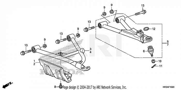 FRONT ARM