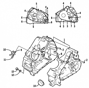 CRANKCASE ASSEMBLY