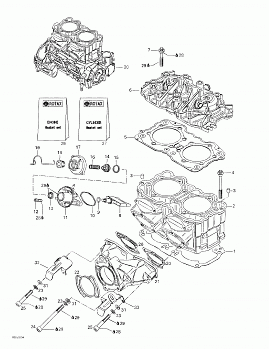 Cylinder, Exhaust Manifold