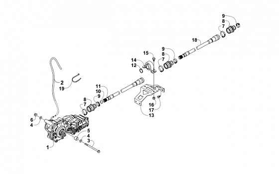 FRONT DRIVE SYSTEM ASSEMBLY