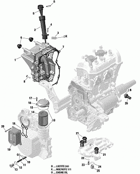 Engine - Lubrication - System - 600 ACE