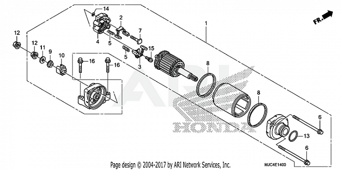 STARTING MOTOR