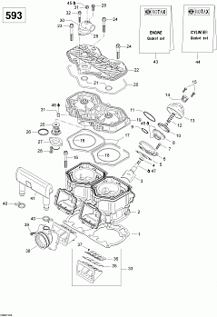 Cylinder and Cylinder Head 600