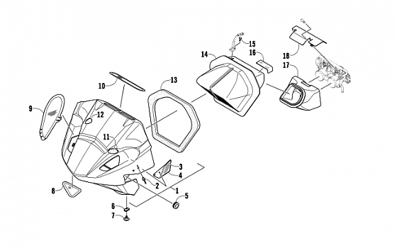 AIR SILENCER ASSEMBLY