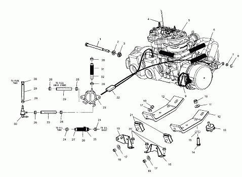 ENGINE MOUNTING - S01NP8BS (4961106110C005)