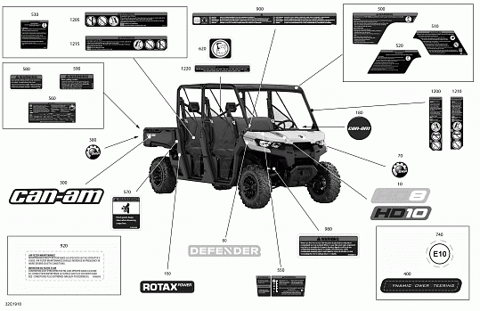 Decals - HD10 - DPS