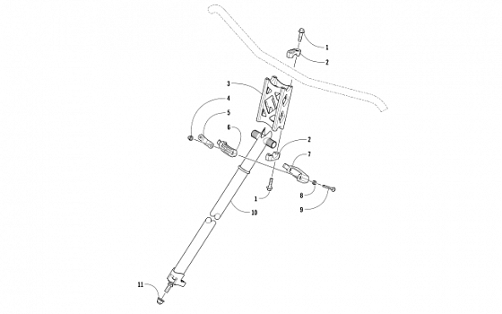 STEERING POST ASSEMBLY