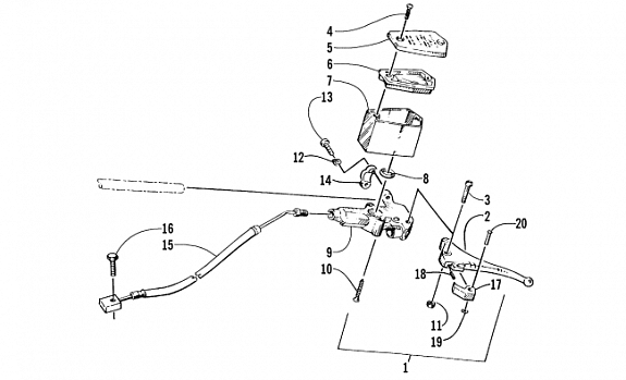 HYDRAULIC BRAKE CONTROL ASSEMBLY