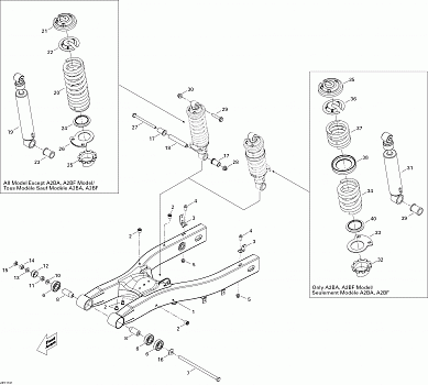 Suspension, Rear