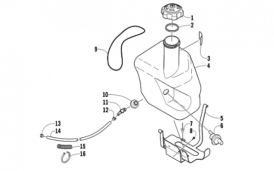 OIL TANK ASSEMBLY