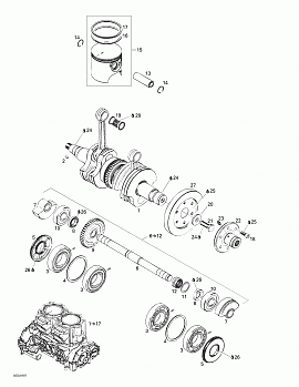 Crankshaft And Pistons