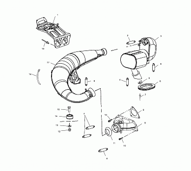 EXHAUST - S01NP7AS (4960906090C004)