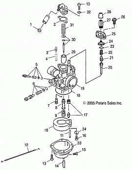 CARBURETOR - A06KA09CA/CB/CC/CD (4999202309920230A08)