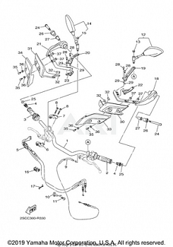 STEERING HANDLE CABLE