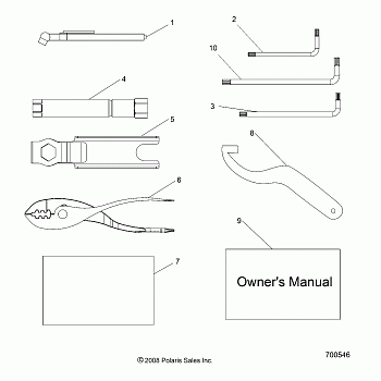REFERENCES, TOOL KIT and OWNERS MANUALS - R17RMA57N1 (700546)