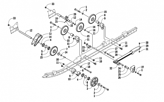 IDLER WHEEL ASSEMBLY