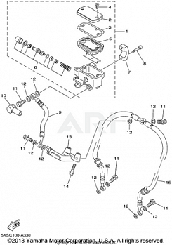 FRONT MASTER CYLINDER