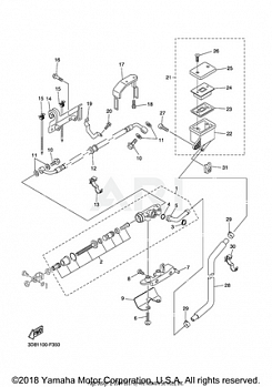 REAR MASTER CYLINDER