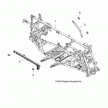 CHASSIS, MAIN FRAME - A16SXS95CK/CG/T95C2