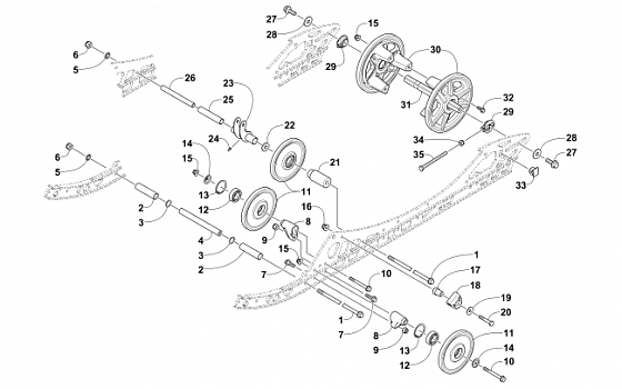 IDLER WHEEL ASSEMBLY