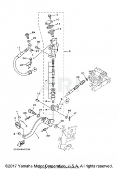 REAR MASTER CYLINDER