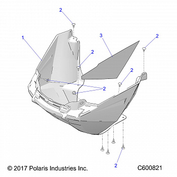 BODY, NOSEPAN ASM. - S20CEA5BSL (C600821)