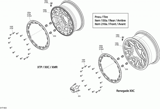 Wheels - 650 EFI