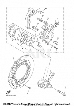 FRONT BRAKE CALIPER