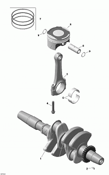 Crankshaft And Pistons