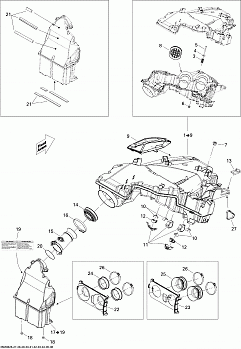 Air Intake System 600HO SDI