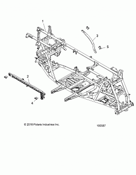 CHASSIS, MAIN FRAME - A17SXN85A5