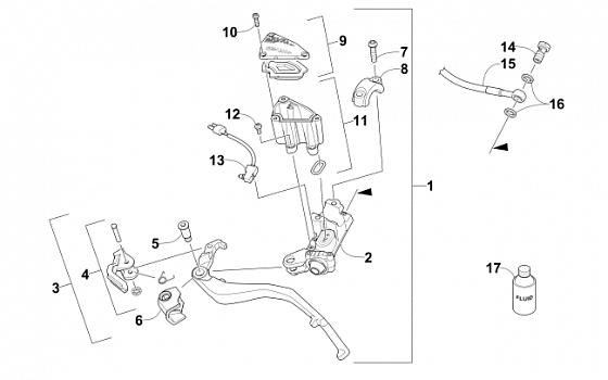 HYDRAULIC BRAKE CONTROL ASSEMBLY