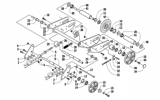 ARTICULATING SKID FRAME ASSEMBLY