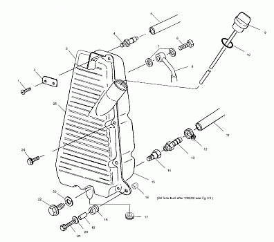 OIL TANK (If Built Before 1/02/02) - A02CL50AA/DA (4967986798A12)