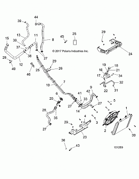 ENGINE, COOLING SYSTEM - A18DAA50B7 (101269)