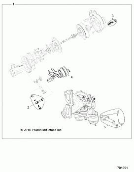 ENGINE, TURBO CHARGER - Z17VFE92AK/AM/AB (701691)