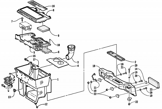 AIR SILENCER ASSEMBLY