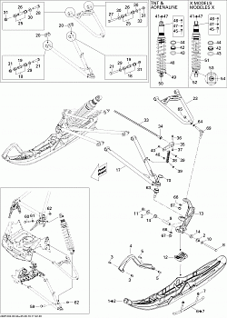 Front Suspension And Ski