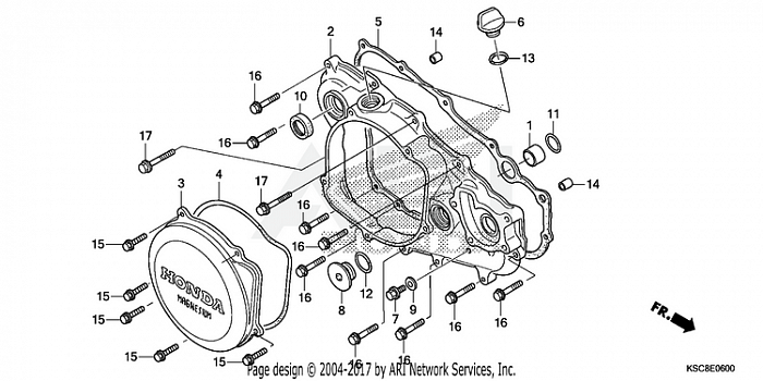 RIGHT CRANKCASE COVER