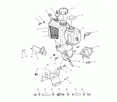 OIL TANK - S00SR8BS (4954115411C004)